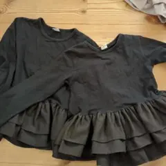 enchanté petit フリル付きトップス 140cm 2枚セット