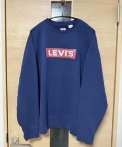 リーバイス　スウェット　紺色