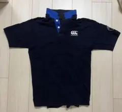 canterbury ラガーシャツ ネイビー Mサイズ ラグビー - メルカリ