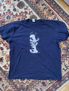 Serge Gainsbourg シルエット Tシャツ　ネイビー