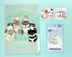 mofusand 【③種セット】わっふれ～むシール②枚、クリアファイル、チャーム
