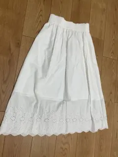 ハイウエスト ロングスカート