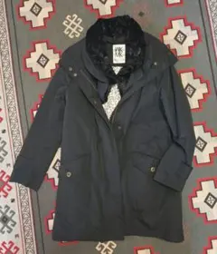 MK MICHEL KLEIN　ブラック　中綿 インナー付き　コート　ジャケット