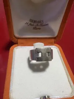 HERMES エルメス ヘラクレス 48 8号 18kwg リング 5.9g - メルカリ