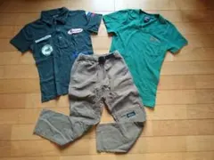 マナスタッシュ MANASTASH ヘンプ キッズ130cm 3枚セット 大麻