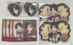 にじさんじ バレンタイン ハート型缶バッジ チェキ 三枝明那 香り付きカード