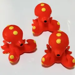 オクタン　３匹　指人形 ソフビ バラ売り まとめ売り ポケモンキッズ