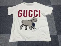 (約40%OFF)GUCCI ラムパッチ付き コットンジャージーTシャツのサムネイル