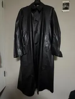 コート vintage black military