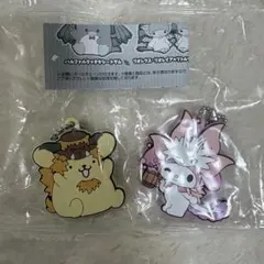 モンハン サンリオ ラバーマスコット マイメロ ポムポムプリン カプセルトイ