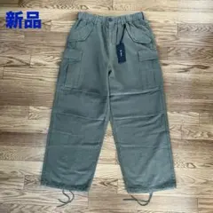 新品 Audience 綿麻 M-65 US ARMYカーゴ軍パン S～M