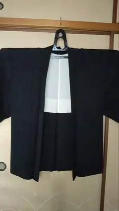 黒袷羽織(一つ紋)