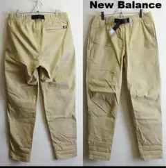 ニューバランス　クライミングパンツ　【M】　ストレッチ　チノ　立体裁断　ベージュ