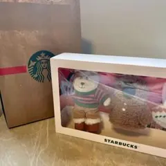 STARBUCKS ホリデー2025ベアリスタMiniセットぬいぐるみ　スタバ