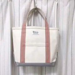 ORCIVAL (オーシバル)キャンバス トートバッグ Sサイズ ピンク×グレー