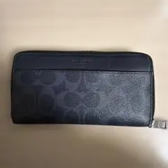 COACH コーチ 長財布 ラウンドジップウォレット シグネチャー