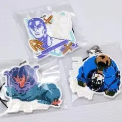 【ジョジョ】 川尻浩作 シアーハートアタック 猫草 ラバーストラップ 3個セット
