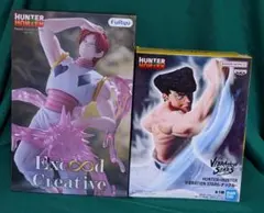 未開封】ハンターハンター フィギュア 2種セット ヒソカ ナックル 匿名