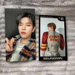 スキズ スンミン thesound トレカSocialPath ステッカー