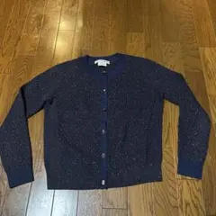 MARILYN MOON 藏青色 開襟毛衣