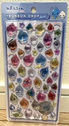 あ*パ様 【店頭購入品・未使用】しずくちゃん ボンボンドロップシール