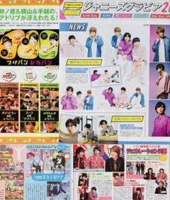 4416 NEWS SUPER EIGHT 山下智久 村上信五 他 切り抜き