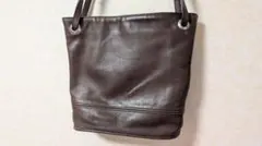 COACH オールドコーチ　ブラウン ショルダーバッグ　ヴィンテージ
