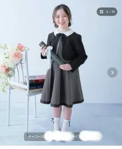 devirock フォーマル 襟付きドレス 140cm 2点セット