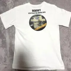 BOØWY バックプリント Tシャツ ホワイト Mサイズ バンドTシャツ ボウイ