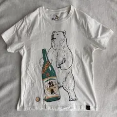 ゴースローキャラバン　熊Tシャツ　半袖Tシャツ　3 ホワイト　クマT 熊泉のサムネイル