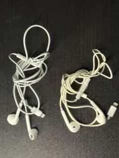 Apple 有線イヤホン 2個セット Lightning 純正 まとめ売り