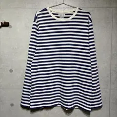 90s agnès b. homme フランス製 ボーダー ロンT