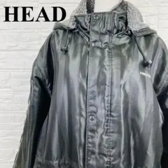 HEAD ベンチコート ロング ボアフード ブラック LL 0319-Aのサムネイル