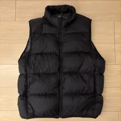 UNIQLO ユニクロ　ウルトラライトダウン　ベスト　ワイドキルト　ブラック　黒
