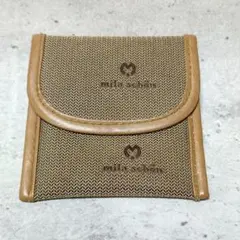 ✨美品✨ ミラショーン mila schon コインケース 小銭入れ ベージュ