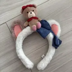 キティちゃんカチューシャ USJ クマ付き