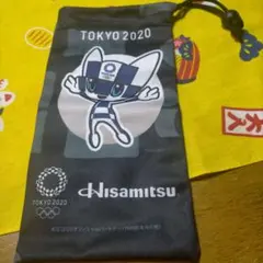 ♥東京オリンピック　TOKYO2020オフィシャル巾着　小物入れ　ポーチ　未使用