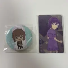 名探偵コナン メタリックカードコレクション セガラッキーくじ缶バッジ　灰原哀