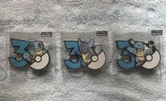 ゼニガメ カメール カメックス ポケモン30周年 中国限定マグネット