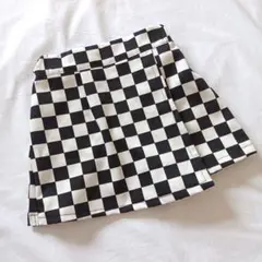 ラップキュロットパンツ 120cm フラッグチェック