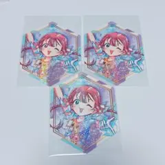 メダリスト展　入場特典　サイン入りホログラムカード　鹿本すず