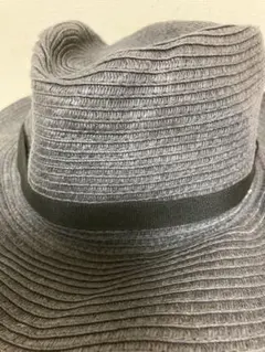 カンカン帽　黒