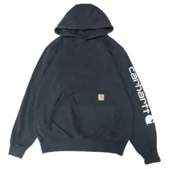 あ*つ様 Carhartt XL相当 K288 スウェットパーカー スミクロ 袖