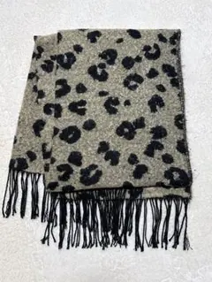 AZUL ヒョウ柄 ストール マフラー