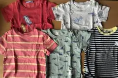 まとめ売り　男子　Tシャツ5枚　サイズ90