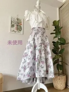 TheVirginiaロリータ花柄フレアスカート「タグ付き」