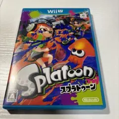 Splatoon スプラトゥーン Wii U 盤面ほぼ傷なし美品