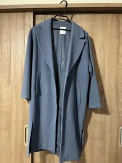 Vis ロングコート　ブルーコート　M