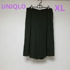 ★値下げ★ユニクロ　ガウチョパンツ　XL　カーキ