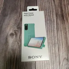 SONY XPERIA 10 IV スタイルカバースタンド ミント 新品